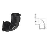 GOMITO A 90° PE EF 25X25 PN16 PLASSON ART.49050