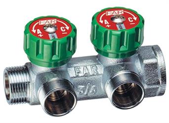 COLLETTORE MULTIFAR 3/4 A 2 VIE ATTACCO 24x19 ART.3825