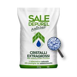 SALE PER ADDOLCITORI ITALKALI DEPUREL CRISTALLI KG.25