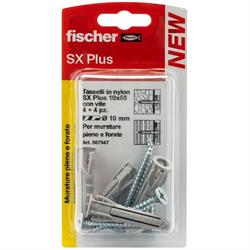 KIT 4 TASSELLI NYLON SX PLUS 10X50 S K  567547