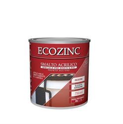 SMALTO ACRILICO SEMILUCIDO ECOZINC BIANCO LT.0,75