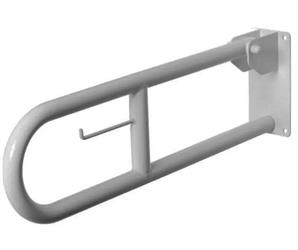 BARRA D'APPOGGIO RIBALTABILE SAFE MEDIUM 70CM. BIANCO 101H12004