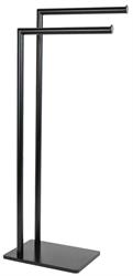 PIANTANA PORTA ASCIUGAMANI ZERO NERO OPACO 101N66001