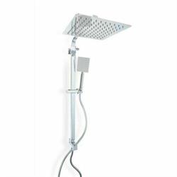COLONNA DOCCIA ZEUS QUADRA C/DOCCETTA 1 GETTO CROMO 101L29100