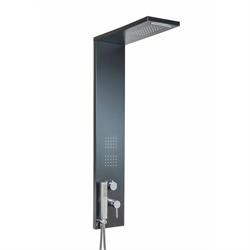 COLONNA DOCCIA TREND ALLUMINIO NERO OPACO 101N32801