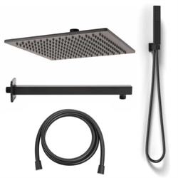 KIT RESTYLING DOCCIA SEVEN BLACK QUADRO 25 NERO OPACO 101N25001