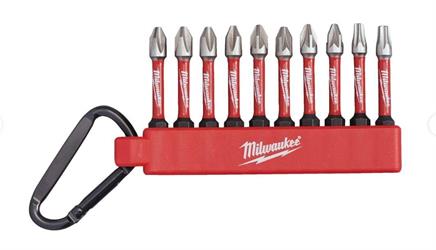 SET BIT AVVITATURA SHOCKWAVE 10PZ. + MOSCHETTONE 4932492939