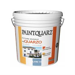 RIVESTIMENTO MURALE AL QUARZO PAINTQUARZ BIANCO  LT.4