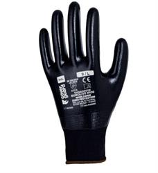 GUANTI EUROLITE IN NITRILE NERO TG.8 ART. 1NISB00