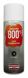 SMALTO SPRAY 800°C ALTA TEMPERATURA NERO 400ML ART.3332