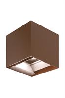 APPLIQUE SOLARE MARBELLA SUN IP65 9W 670LM 4000K CORTEN