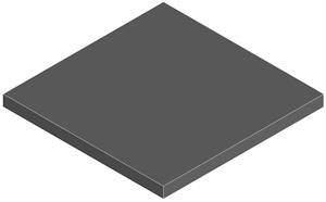 PIASTRE MM.250X250X15 S000