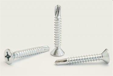 VITI DRILLEX TESTA SVASATA PIANA 3,9X50 DIN7504-P ZINC (PZ.100)