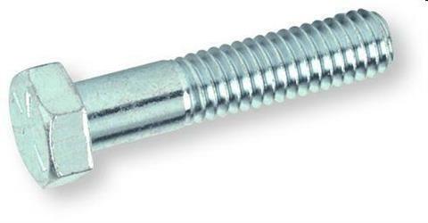 BULLONI TESTA ESAGONALE UNI 5737  8X100 ZINCATI (PZ. 06)