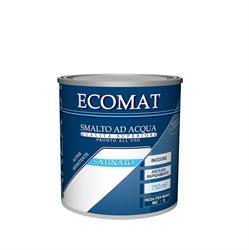 SMALTO AD ACQUA SATINATO ECOMAT BASE NTR LT.2,50