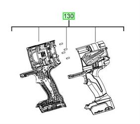 CARCASSA X AVVIT. M18ONEFHIWF34  4931465389
