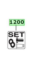 KIT MANUTENZIONE MARTELLO DEMOLITORE K1000S  4931468441