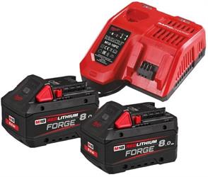 ENERGY KIT M18 FORGENRG-802 BATTERIE 8,0Ah + CARICABATTERIE