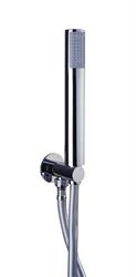 MINI KIT TONDO DOCCETTA+FLESSIBILE+PRESA D'ACQUA C/SUPPORTO
