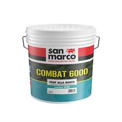 PITTURA LAVABILE OPACA ANTIMUFFA COMBAT 6000 LT.1