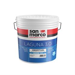 PITTURA LAVABILE OPACA PER INTERNI LAGUNA 3.0 BIANCO LT.1