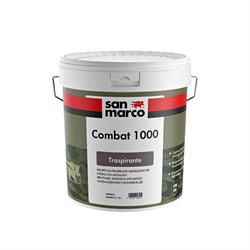 PITTURA TRASPIRANTE ANTIMUFFA COMBAT 1000 BIANCO LT.4