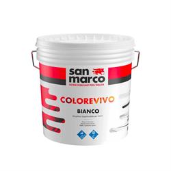 PITTURA SUPERLAVABILE PER INTERNI COLOREVIVO BIANCO LT.14