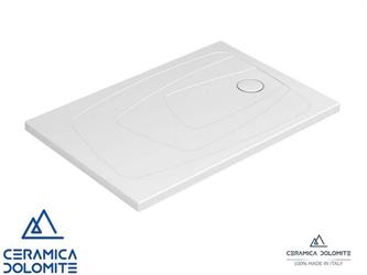PIATTO DOCCIA CERAMICA OLTRE 80X80 SC.DX H.4 BIANCO D113801