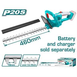 TAGLIASIEPI A BATTERIA 20V 460MM. TOTTHTLI20018