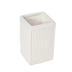 PORTA SPAZZOLINI IN CERAMICA ZOE' BIANCO 103M73504