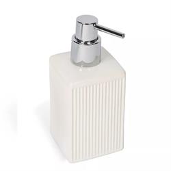 DISPENSER SAPONE IN CERAMICA ZOE' BIANCO 320ML 103M74504