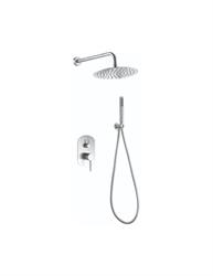 KIT DOCCIA SOFFIONE CM.25 MOSCU ACC.INOX S316 ART.GPK034