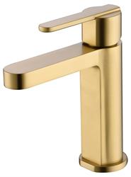 MISCELATORE MONOC. LAVABO ROMA ORO SPAZZOLATO ART.BDR001-1OC