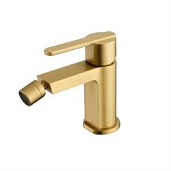 MISCELATORE MONOC. BIDET ROMA ORO SPAZZOLATO ART.BDR001-2OC