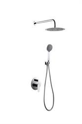 KIT DOCCIA SOFFIONE CM.25 BELGICA CROMO ART.GPZ044