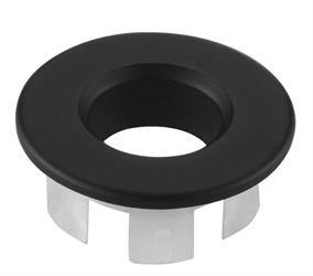 ANELLO FORO TROPPOPIENO LAVABO NERO OPACO ART.ERL001/NG
