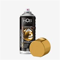 VERNICE SPRAY HQS CROMO ORO 400ML