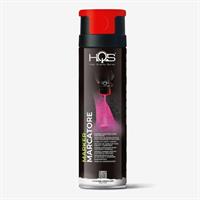 MARCATORE DA CANTIERE HQS CON VALVOLA 360° ROSSO FLUO 500ML