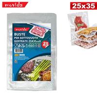 BUSTE SOTTOVUOTO 25X35 CM MOVIDA (PZ.25) ART.64425