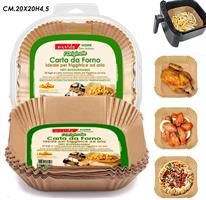 CARTA DA FORNO MOVIDA 20X20XH.4,5 CM (PZ.50) ART.64438