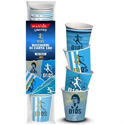 BICCHIERI CARTA MOVIDA D10S 180ML (PZ.50) ART.64595