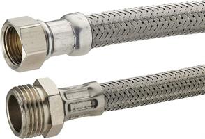 FLESSIBILE INOX M.3/8xF.3/8 CM.30 A72706