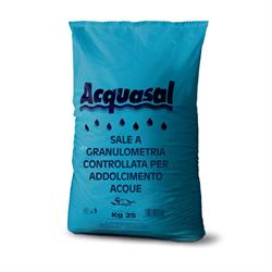 SALE MARINO GRANULARE ACQUASAL PER ADDOLCIMENTO KG.25