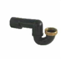 SIFONE VASCA CON DADO OTTONE 11/2x40/50*