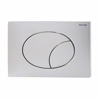 PLACCA DI COMANDO FLOW SATINATA PER RISCIACQUO WC