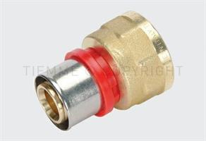 RACCORDO DIRITTO FEMMINA 16x3/4 A PRESSARE ART. 1652