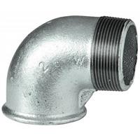 GOMITO 90° M/F 21/2  ZINC.  ART.92