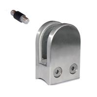 SUPP. INOX VETRO X TUBO MM.42,4  E11404200*