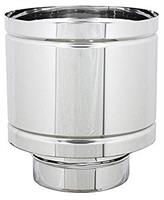 TESTA CAMINO ANTIVENTO INOX AISI 316L DIAM.250  ART.4518