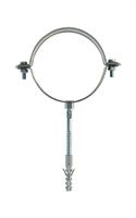 COLLARE INOX DI FISSAGGIO C/TASSELLO D.200    ART.4953